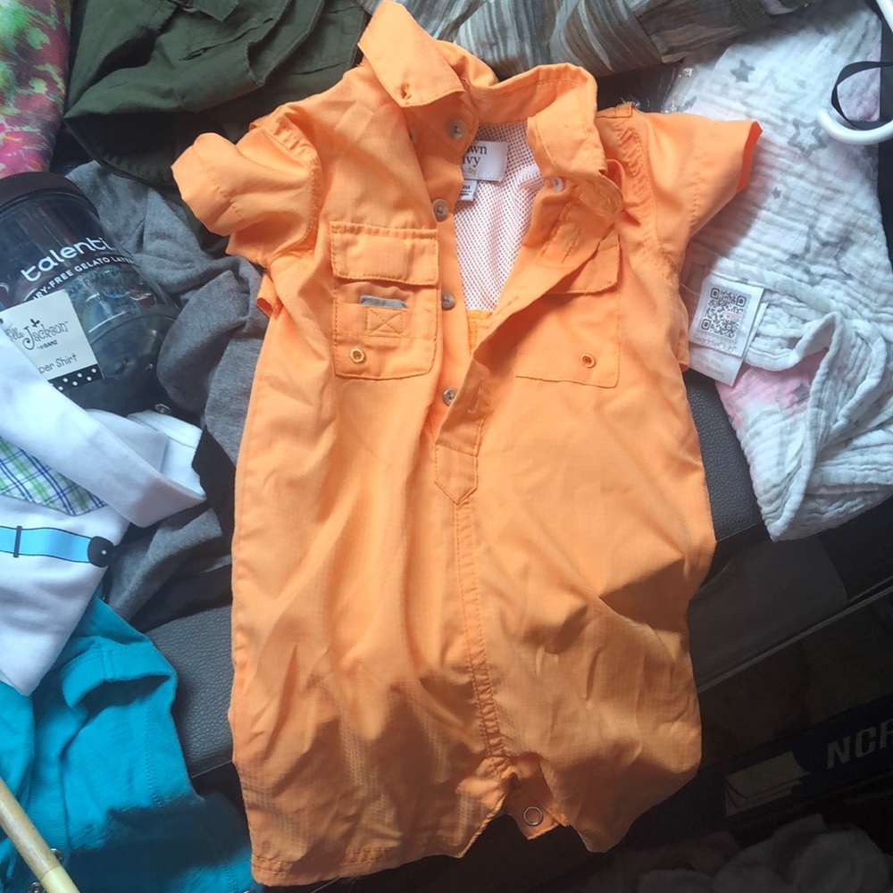 Fishing onesie